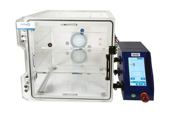 Scatola di Tenuta con Sportello ACRN in PMMA trasparente per test a immersione sottovuoto