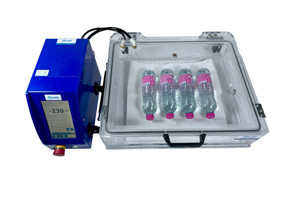 AGILEAK tester di tenuta ACRN schema di funzionamento vacuum decay